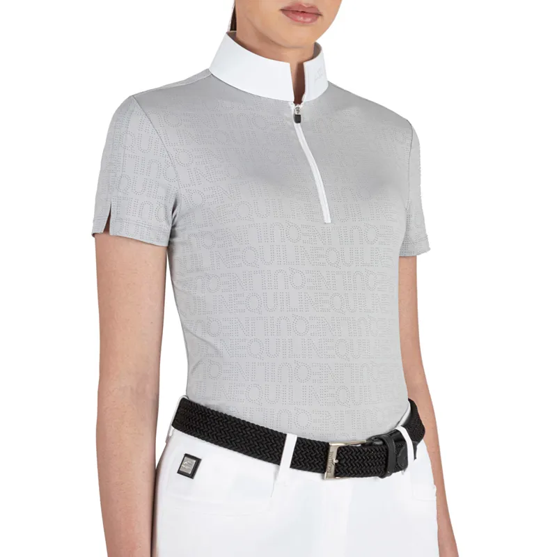 Chemise Equiline Nena Compétition Sans Manches Blanche Taille XL (UK 14/16)