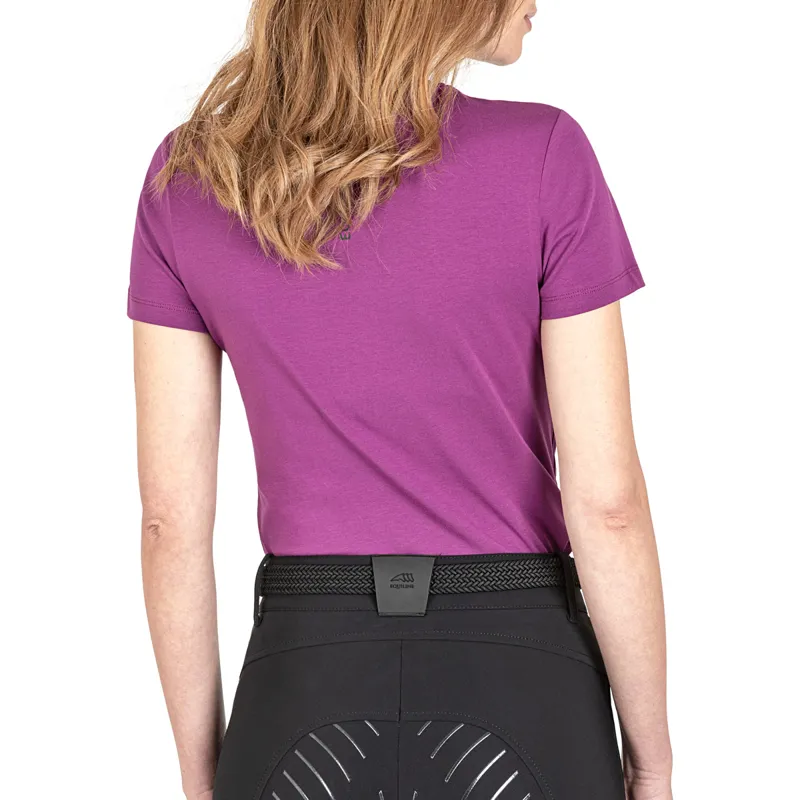 Equiline Cleoc Ladies T-Shirt - Purple - X-Small-1