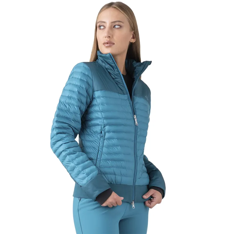 Equiline Ekimo Ladies Eco-Padded Jacket - Tahitian Tide-2