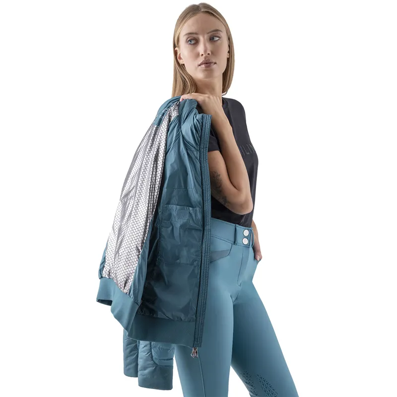 Equiline Ekimo Ladies Eco-Padded Jacket - Tahitian Tide-3