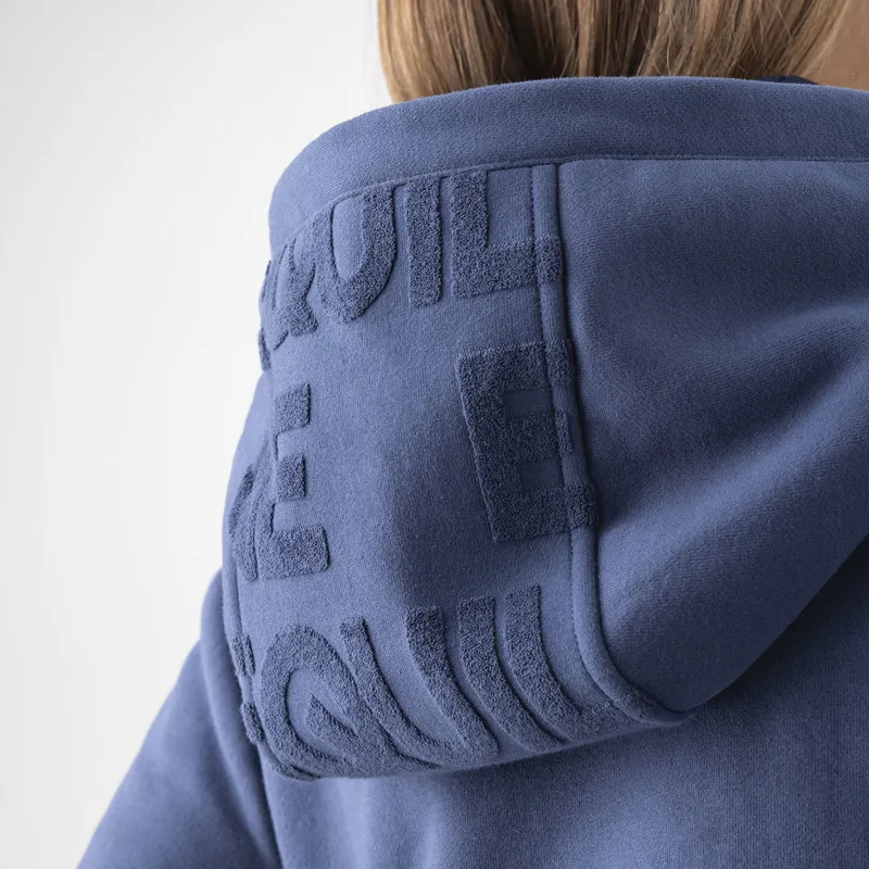 Equiline Evere Full Zip Ladies Hoodie -  Blue Wing Teal-5