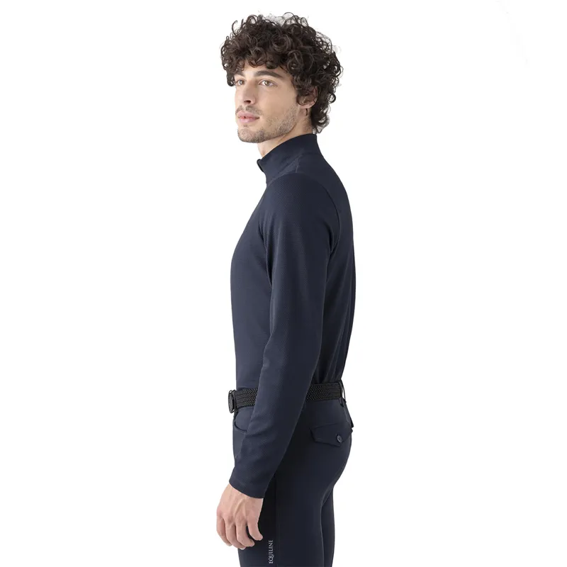 Equiline Hans Second Skin Mens Base Layer - Blue-2