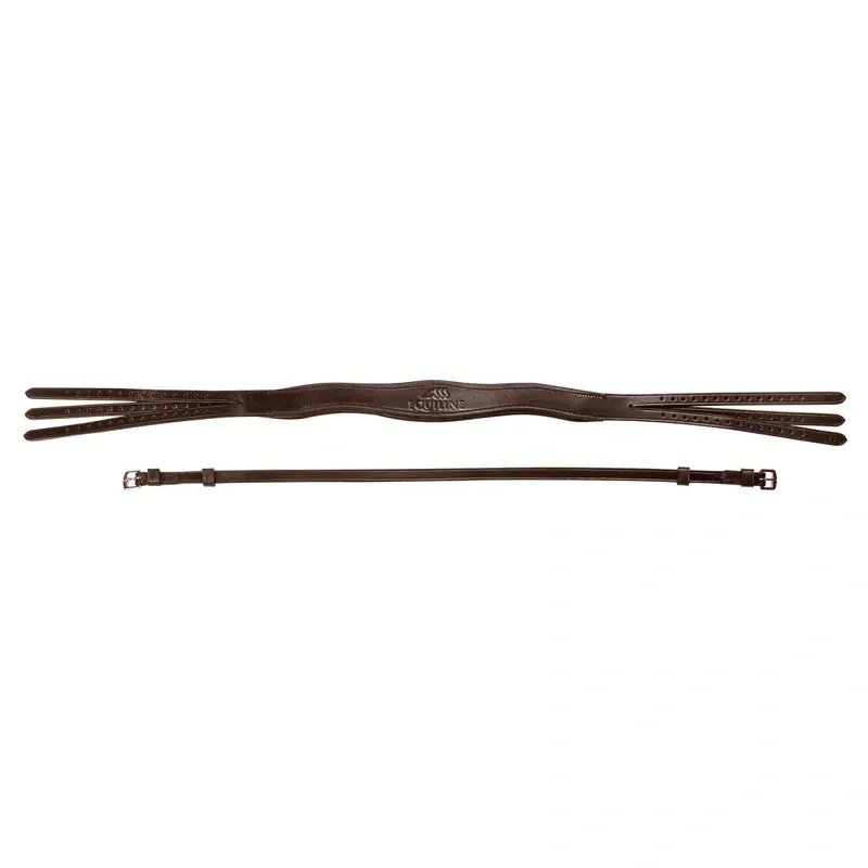 Equiline Anatomical HPA0416 Classic Bridle Headpiece - Brown