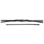 Equiline Anatomical HPA0416 Classic Bridle Headpiece - Black