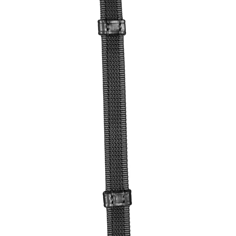Equiline Anti-Slip Continental Reins - Black-1