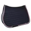 Equiline Octagon Custom Saddlecloth - Blue/White Glitter/Fuchsia