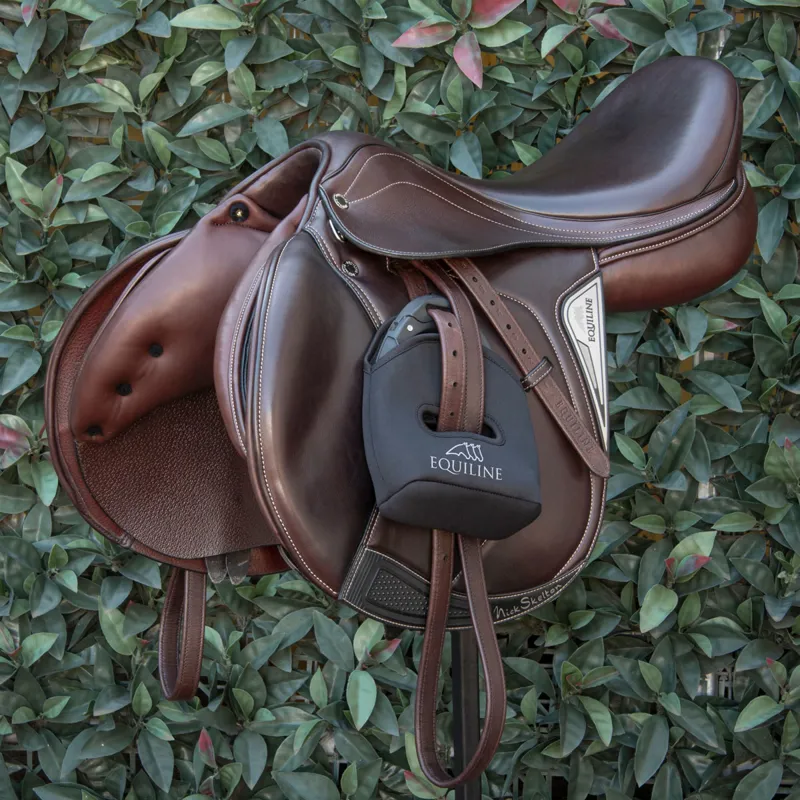 Equiline Stirrup Covers - Black-1