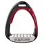 Equiline X-Cel Breakaway Jump Stirrups - Bordeaux