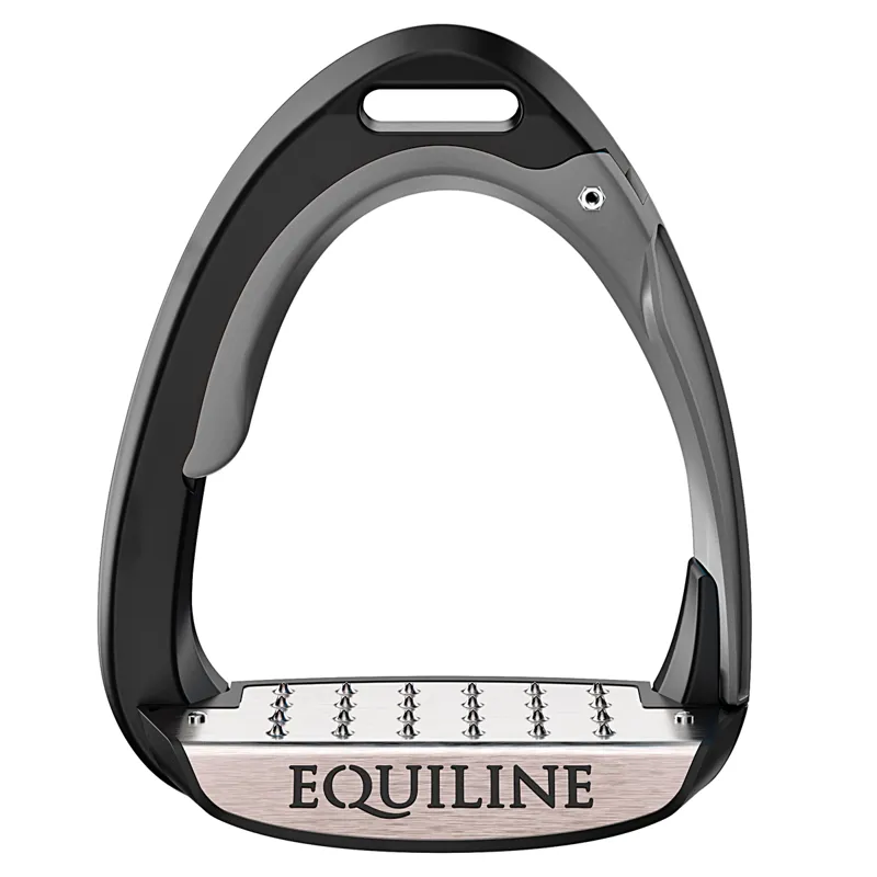Equiline X-Cel Breakaway Jump Stirrups - Grey