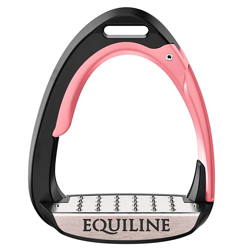Equiline X-Cel Breakaway Jump Stirrups - Pink