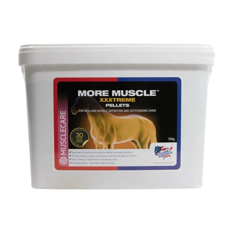 Equine America More Muscle Xxxtreme Pellets - 10kg