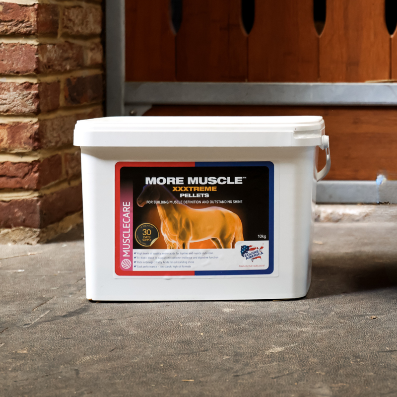 Equine America More Muscle Xxxtreme Pellets - 10kg-3