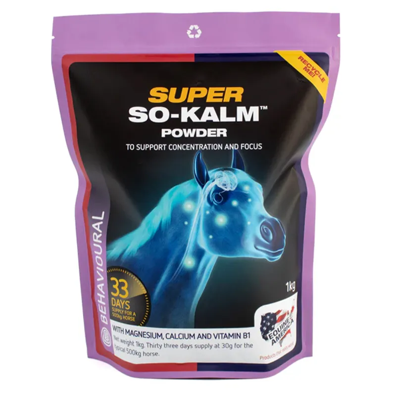 Equine America Super So-Kalm Powder - Refill Bag