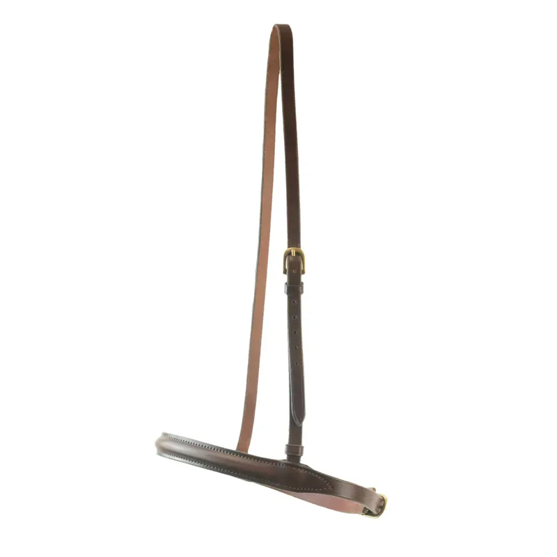 Stephens Raised Cavesson Noseband - Chestnut