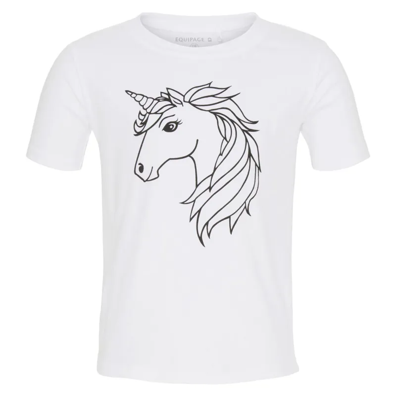 Equipage EQ Create Junior Colouring-In T-Shirt - White