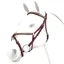 Equipe Emporio BRE14 Clincher Grackle Bridle - Red Brown/Brass