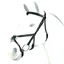 Equipe Emporio Gentle Grackle Bridle - Black/Silver