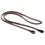 Equipe REE01 Rubber Billet Reins - Red Brown/Brass