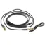Equipe Leather and Rope Draw Reins - Black