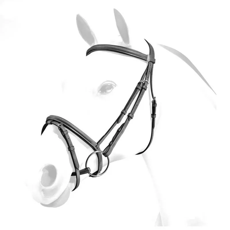 Equipe Emporio Flash Noseband Bridle - Black