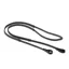 Equipe Emporio Rubber Grip Reins Billet - Black/Brass