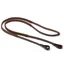 Equipe Emporio Rubber Grip Reins with Billets - Brown/Brass