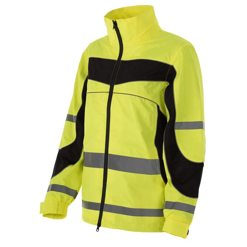 Equisafety Reflective Lightweight Adults Jacket - Yellow-3