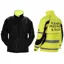 Equisafety Inverno Reflective Reversible Adults Jacket - Yellow