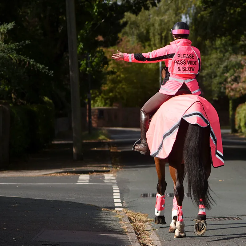 Reflective horse riding jacket deals