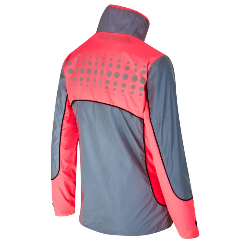 Equisafety CD Fluorescent Mercury Adult Jacket - Pink-1