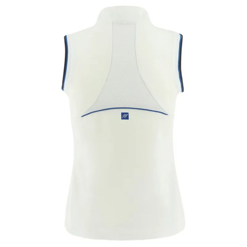 Equi-Theme Sleeveless Ladies Competition Shirt - White-1