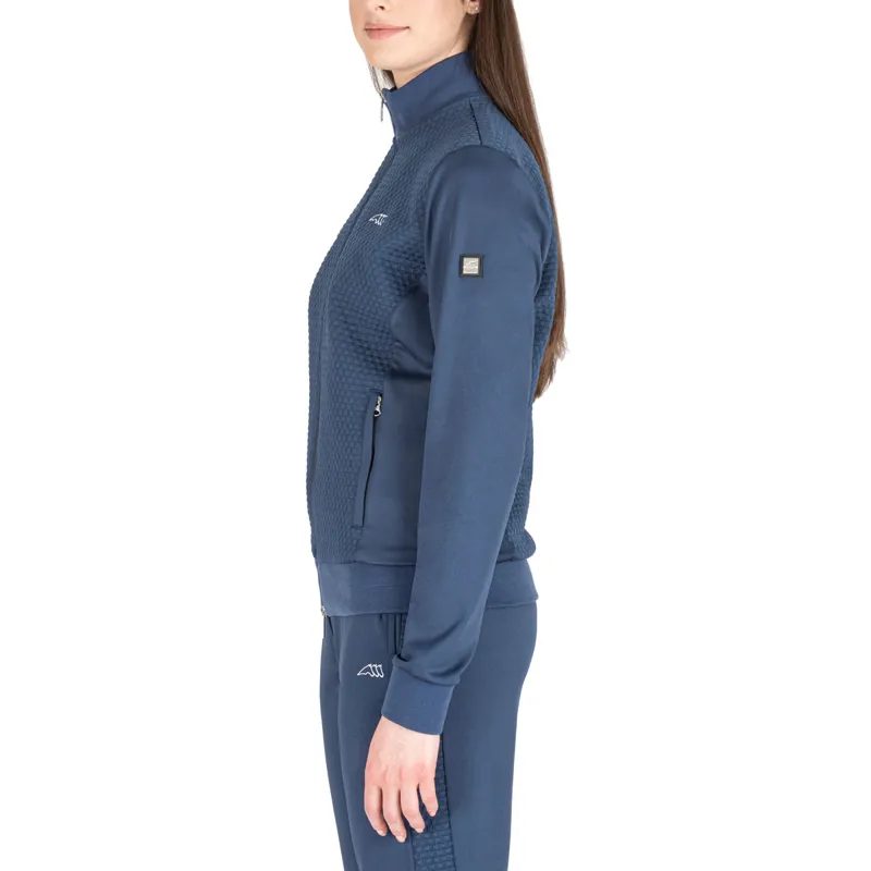 Equiline Elaste Full Zip Ladies Sweater - Diplomatic Blue-2