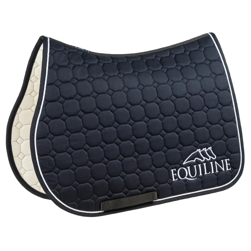 Equiline Outline Saddlecloth - Blue