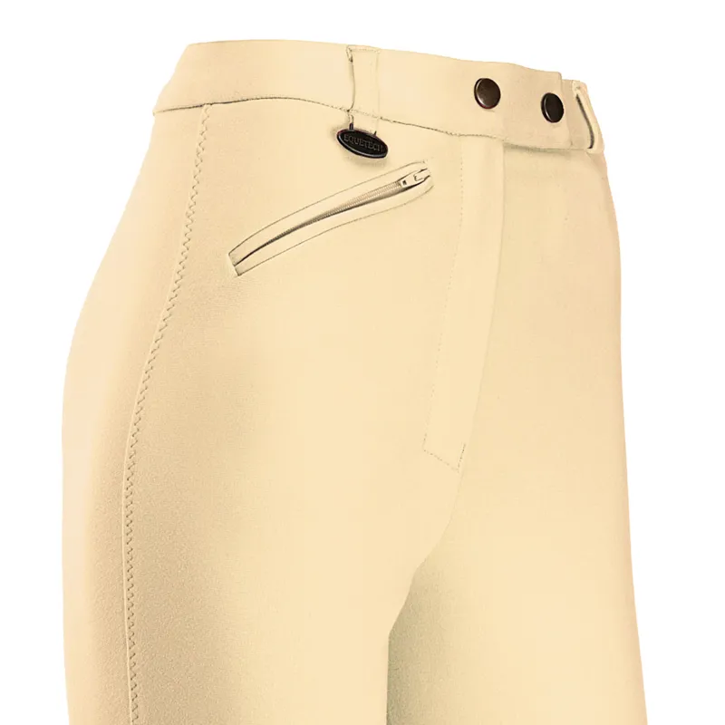 Equetech Prima Knee Patch Junior Jodhpurs - Champagne