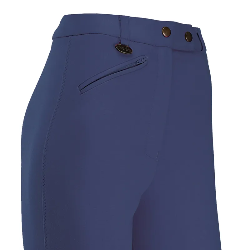 Equetech Prima Knee Patch Junior Jodhpurs - Navy