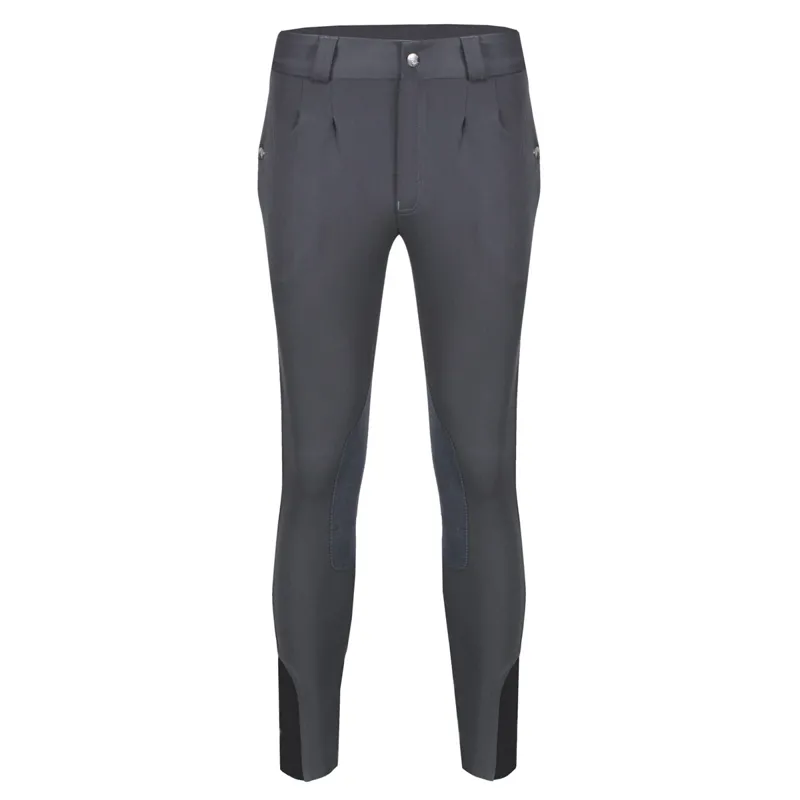 Equetech Kingham Knee Patch Mens Breeches - Grey