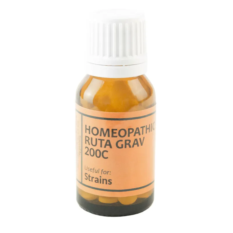 Equus Health Homeopathic Ruta Grav - 200c - Muscle and Ligament Recovery