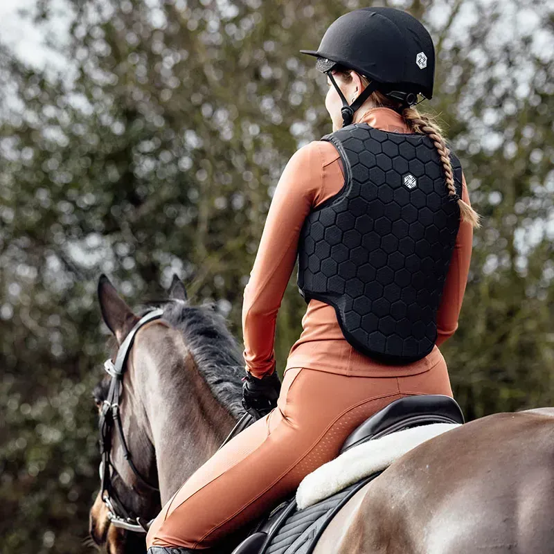 Charles Owen EQx Hexa Junior Body Protector - Black-10