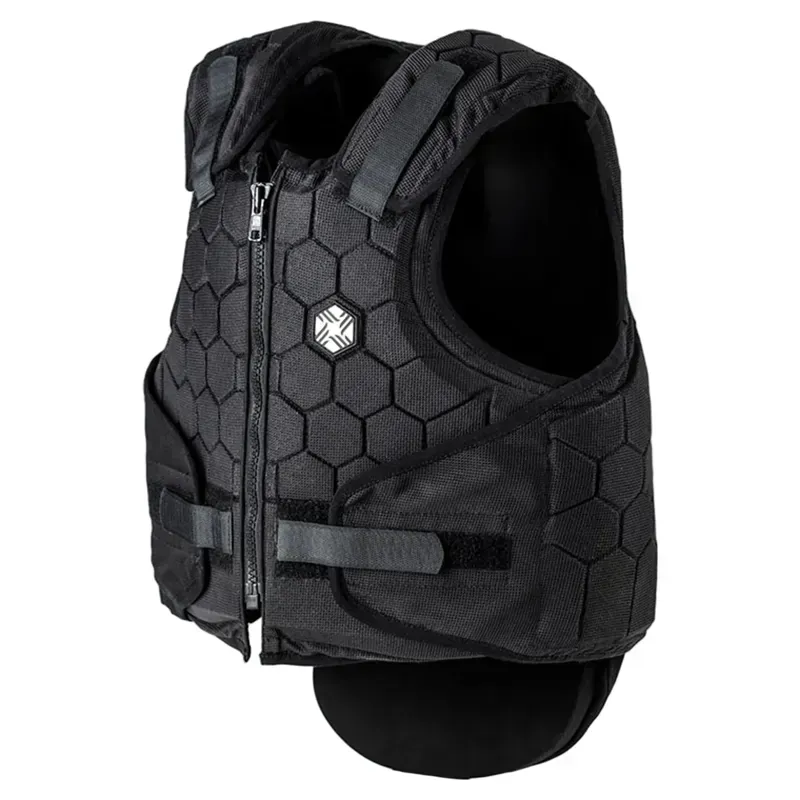 Charles Owen EQx Hexa Junior Body Protector - Black-5