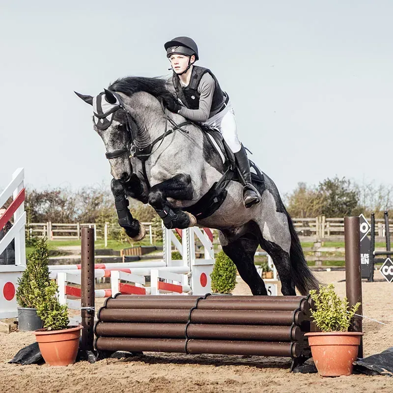 Charles Owen EQx Hexa Junior Body Protector - Black-6