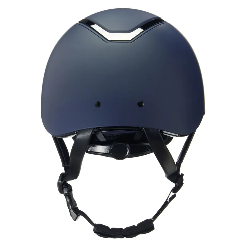 Charles Owen EQx Kylo Riding Hat - Navy Matte/Pewter Pre-Order-1