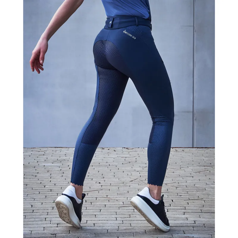 Euro-Star Sea Breeze Full Grip Ladies Breeches - Navy - UK18-1