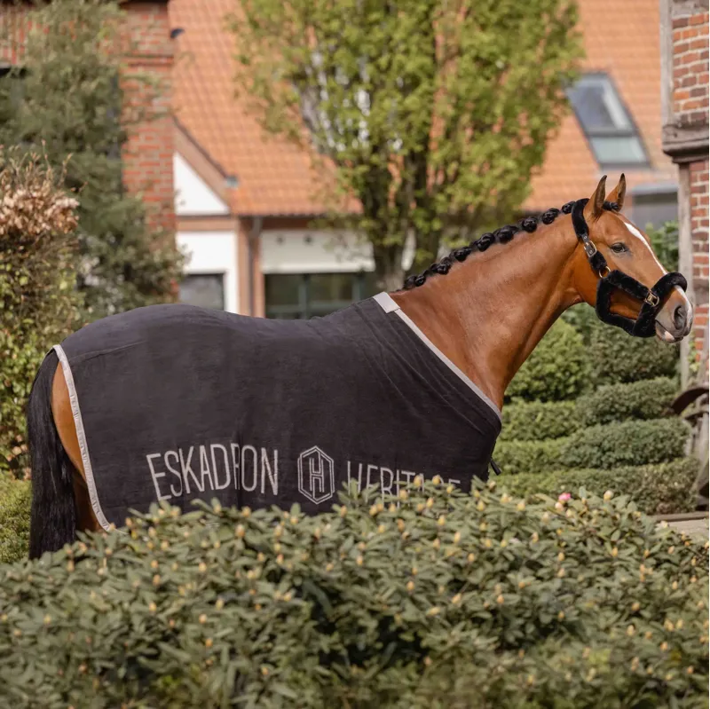 Eskadron Heritage Fleece Sweat Rug - Black-1