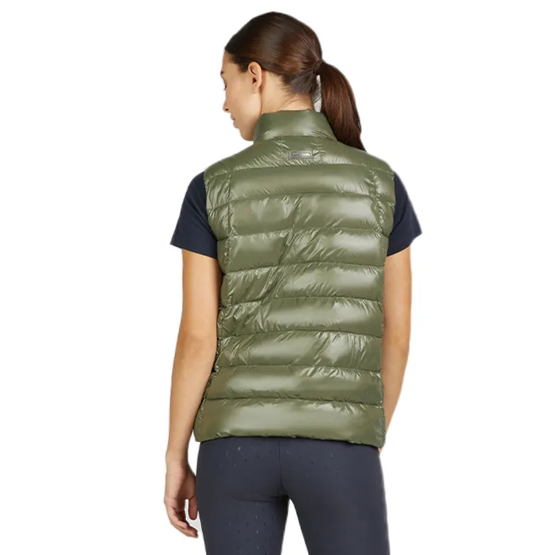 Eskadron Classic Sports Ladies Quilted Gilet - Dusty Olive-3