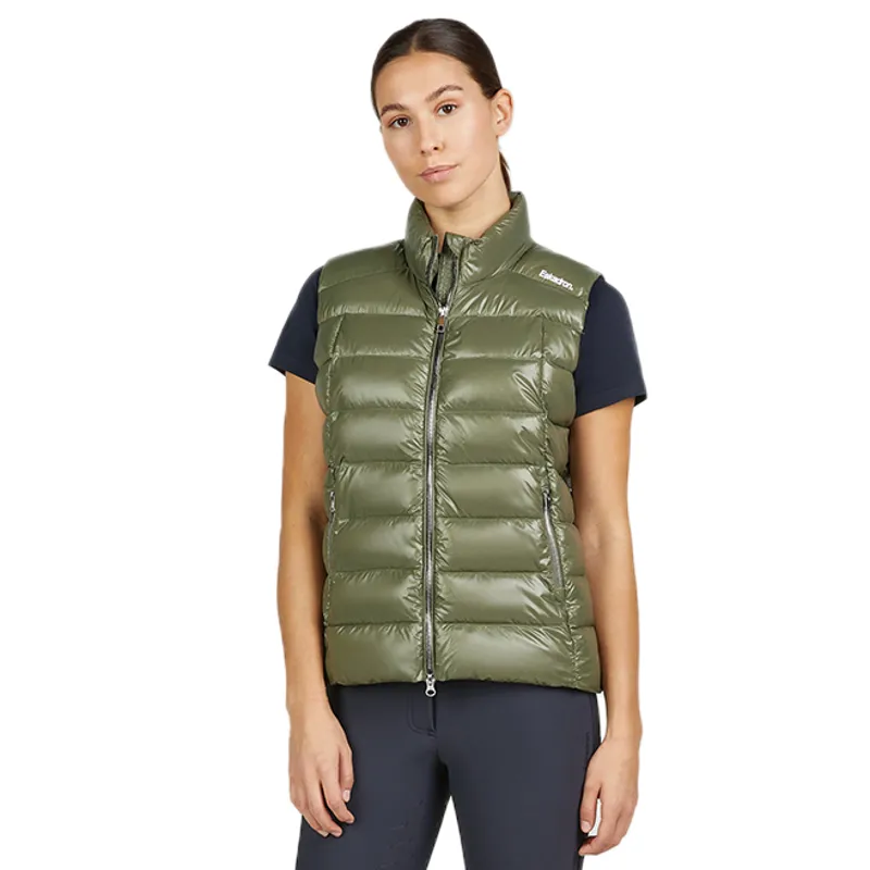 Eskadron Classic Sports Ladies Quilted Gilet - Dusty Olive