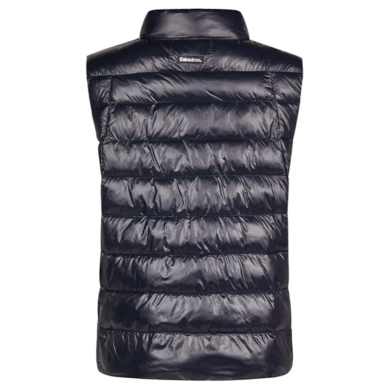Eskadron Classic Sports Ladies Quilted Gilet - Navy-2