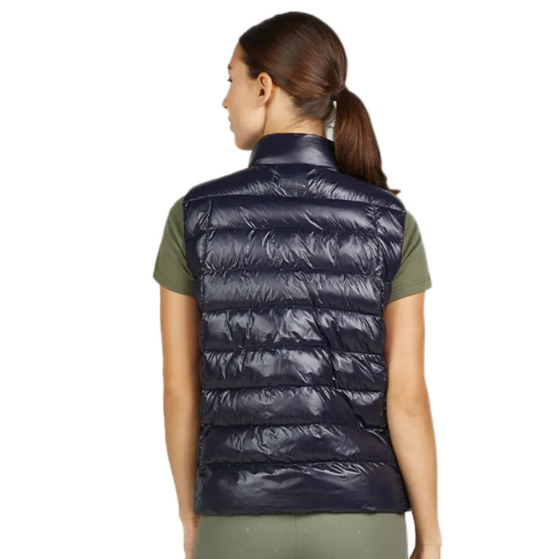 Eskadron Classic Sports Ladies Quilted Gilet - Navy-3