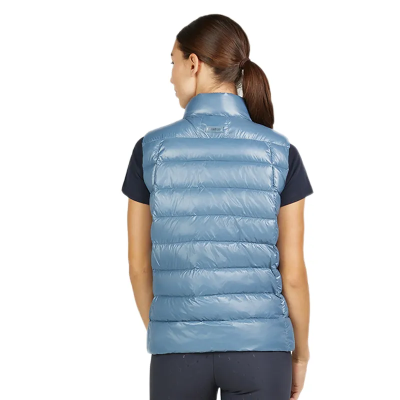 Eskadron Classic Sports Ladies Quilted Gilet - Steel Blue-4