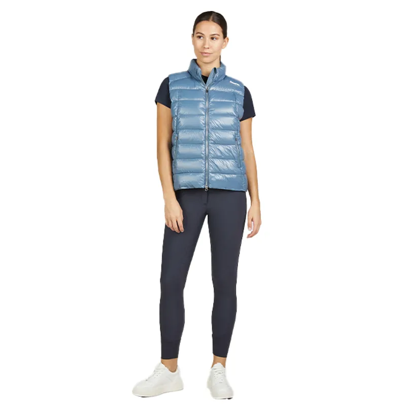 Eskadron Classic Sports Ladies Quilted Gilet - Steel Blue-5