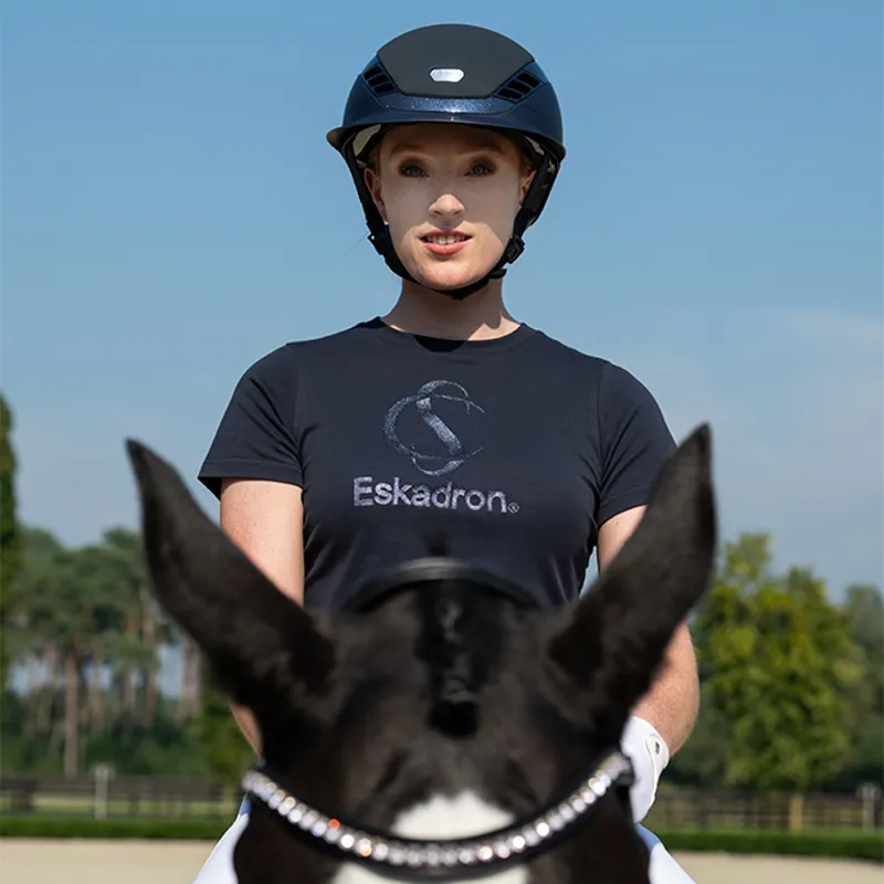 Eskadron Classic Sports Ladies T-Shirt - Navy-5